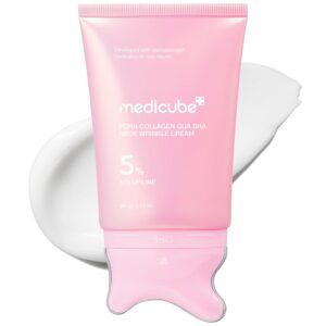 medicube PDRN Collagen Gua Sha Neck Wrinkle Cream
