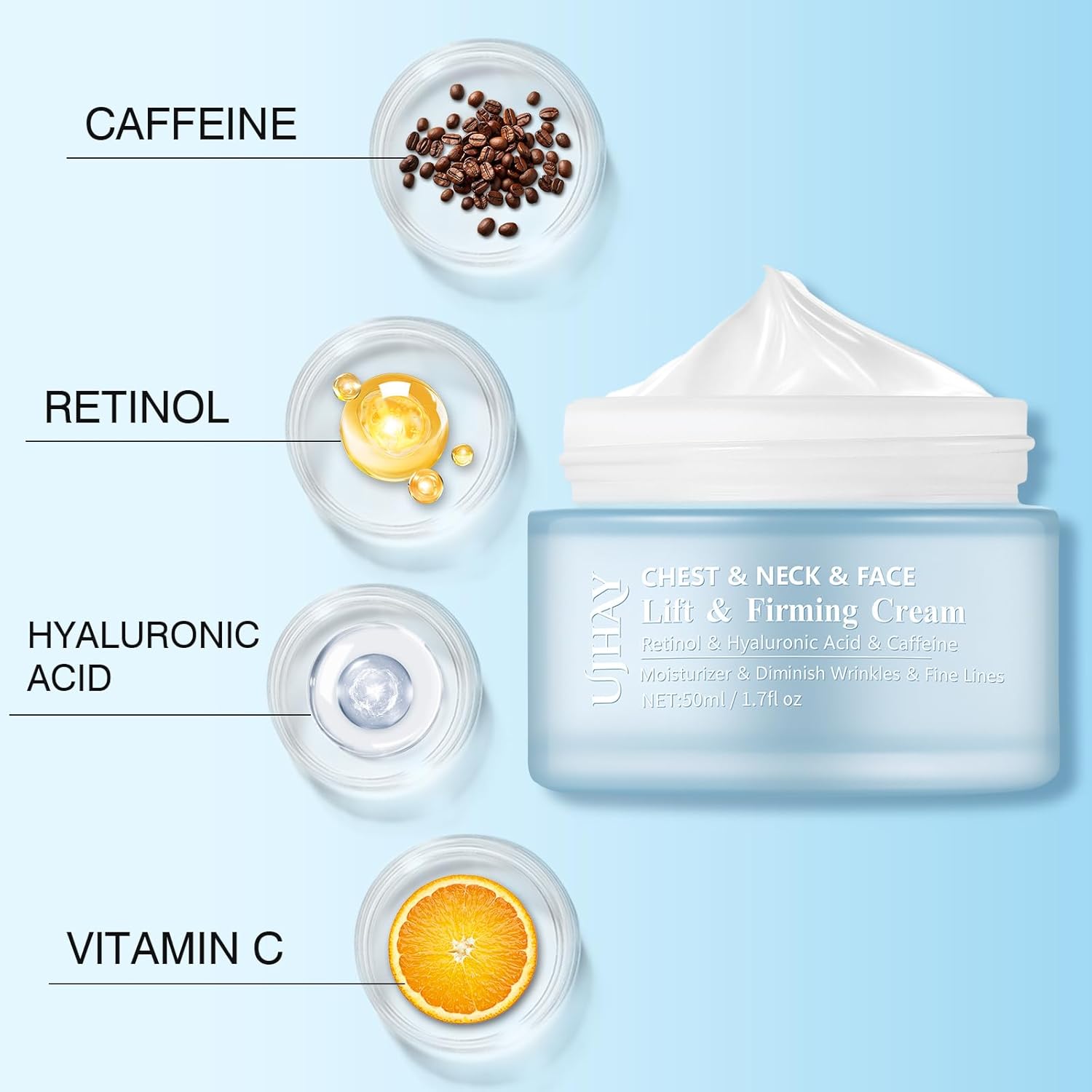 UJhay Retinol Neck Cream - Image 2