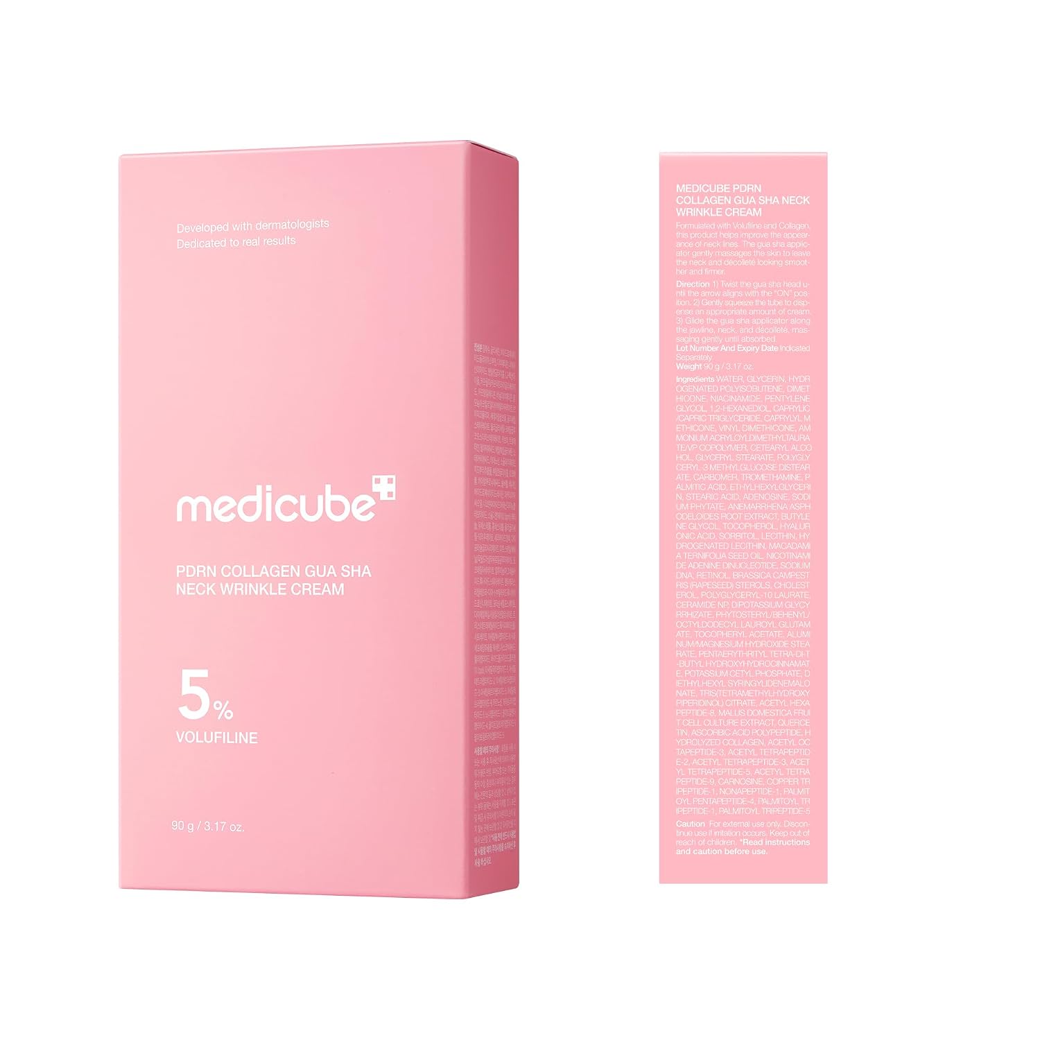 medicube PDRN Collagen Gua Sha Neck Wrinkle Cream - Imagen 9